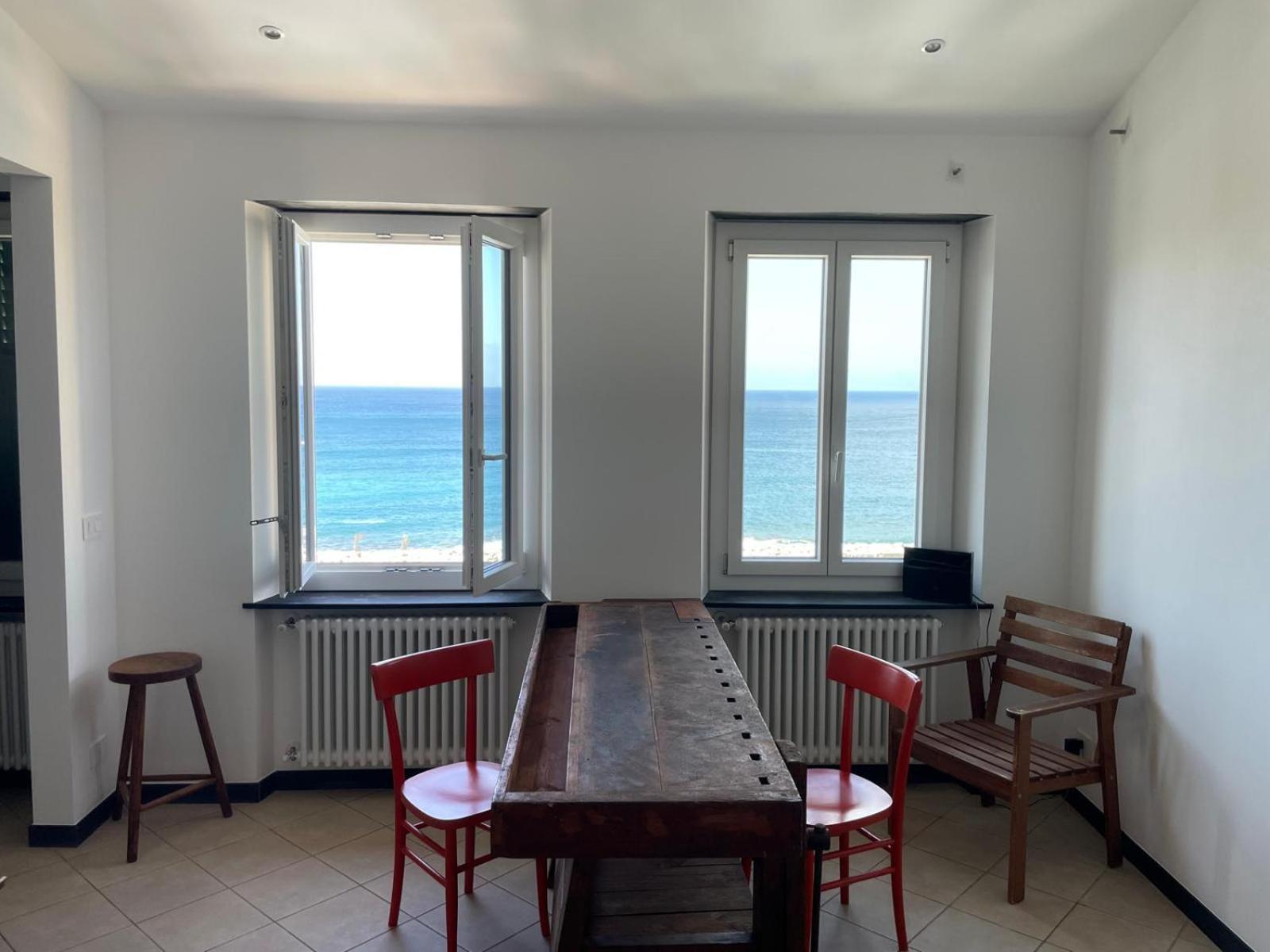 Sea View Camogli Portofino Apartment ภายนอก รูปภาพ
