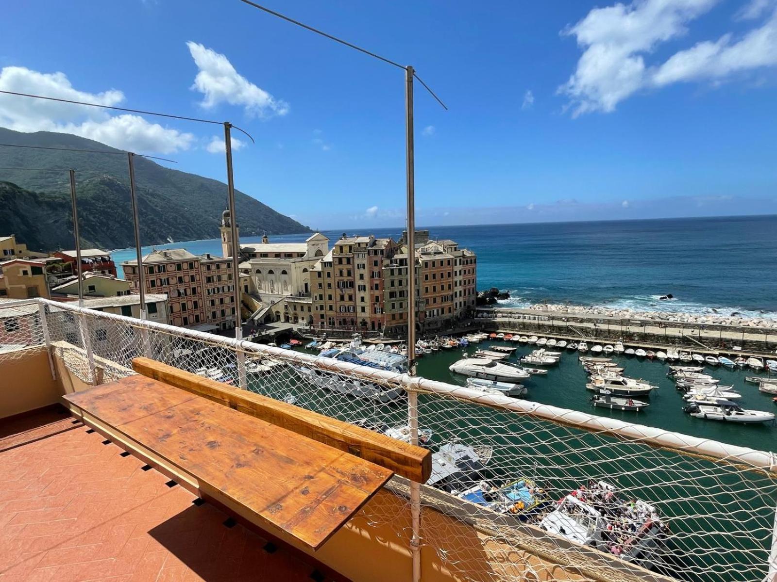 Sea View Camogli Portofino Apartment ภายนอก รูปภาพ