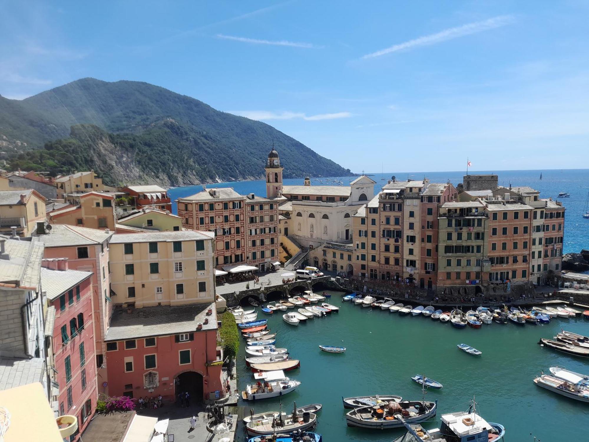 Sea View Camogli Portofino Apartment ภายนอก รูปภาพ