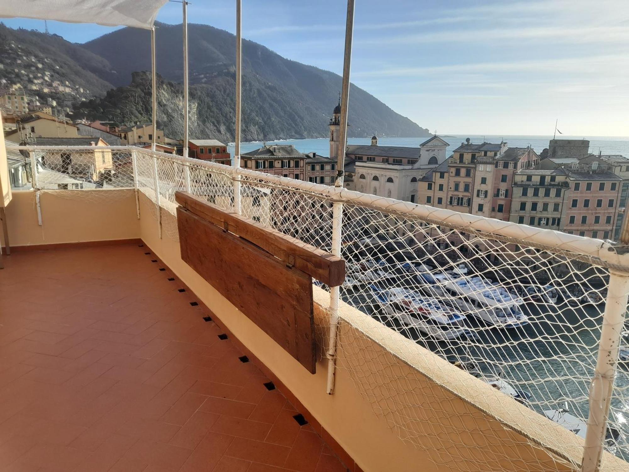 Sea View Camogli Portofino Apartment ภายนอก รูปภาพ
