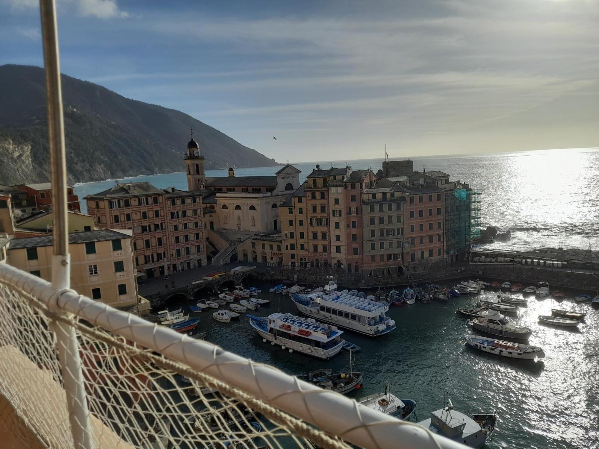 Sea View Camogli Portofino Apartment ภายนอก รูปภาพ
